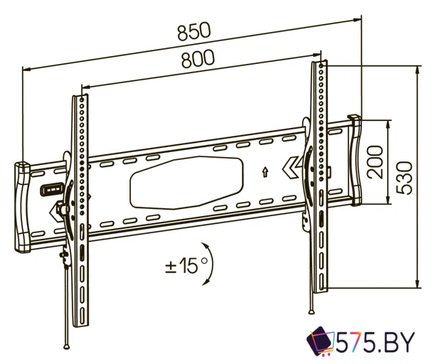 Кронштейн для телевизора Kromax STAR-2 в магазине 575.by