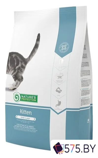 Сухой корм для кошек Nature's Protection Kitten 7 кг в магазине 575.by