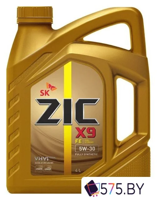 Моторное масло ZIC X9 FE 5W-30 4л в магазине 575.by