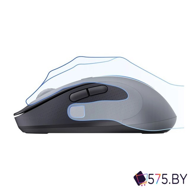 Мышь Baseus F02 Ergonomic Wireless Mouse (черный, без батарейки в комплекте) в магазине 575.by