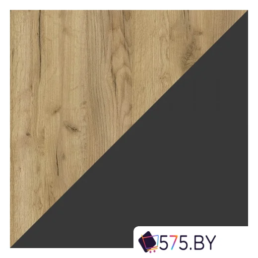 Тумба Интерлиния Loft LT-Т55 (дуб золотистый-антрацит) в магазине 575.by