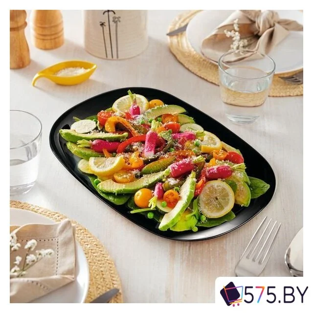 Блюдо Luminarc Diwali Noir V2342 в магазине 575.by