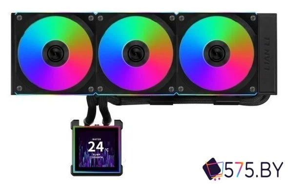 Система жидкостного охлаждения для процессора Lian Li HydroShift II LCD-S 360CL G89.GHS2LCDS36CB.R0 в магазине 575.by
