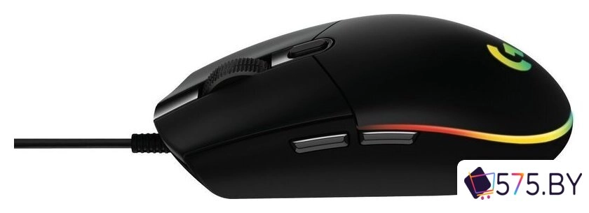 Игровая мышь Logitech G102 Lightsync (черный) в магазине 575.by