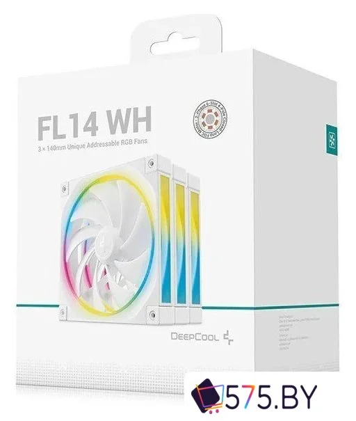 Комплект вентиляторов для корпуса DeepCool FL14 WH 3 IN 1 R-FL14-WHAPN3-G в магазине 575.by