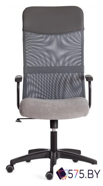 Офисное кресло TetChair Practic флок/кожзам (серый) в магазине 575.by