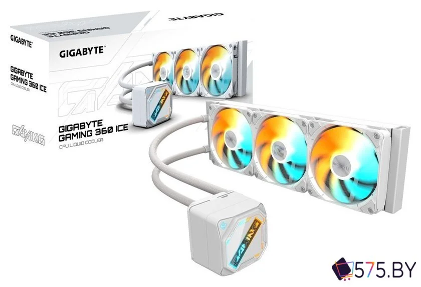 Система жидкостного охлаждения для процессора Gigabyte Gaming 360 Ice в магазине 575.by