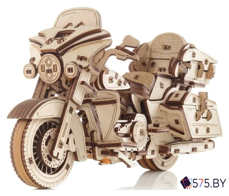 3Д-пазл Eco-Wood-Art Мотоцикл Байк в магазине 575.by