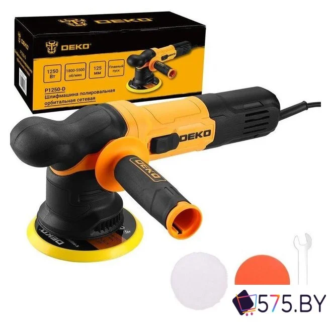Эксцентриковая шлифмашина Deko P1250-D 083-1046 в магазине 575.by