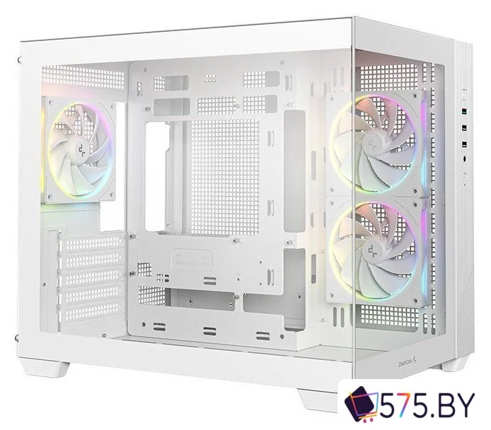 Корпус DeepCool CG330 3F WH R-CG330-WHNGM3-G в магазине 575.by