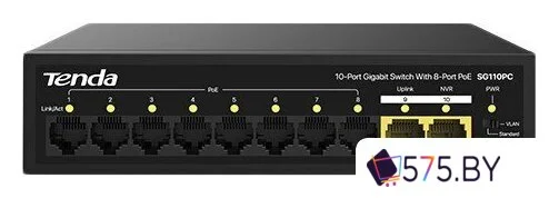 Неуправляемый коммутатор Tenda SG110PC в магазине 575.by