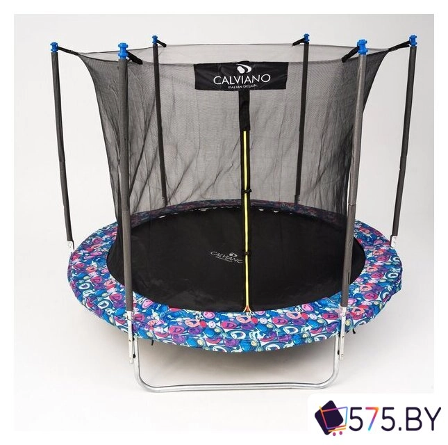 Батут Calviano Smile 183 см-6 ft с внутренней сеткой складной в магазине 575.by