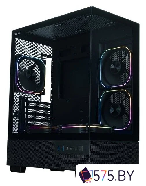 Корпус XASTRA Q400M 5ARGB-FG-C6-UC (черный) в магазине 575.by