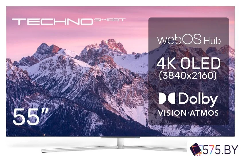OLED телевизор TECHNO Smart UDL55UR812ANTS в магазине 575.by