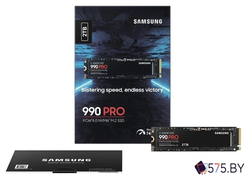 SSD Samsung 990 Pro 2TB MZ-V9P2T0BW в магазине 575.by