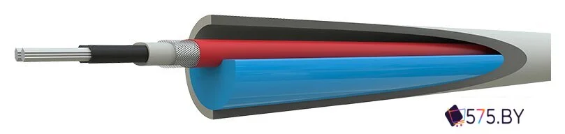 Саморегулирующийся кабель Rexant 10HTM2-CT 2 м 20 Вт в магазине 575.by