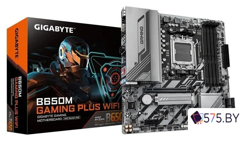 Материнская плата Gigabyte B650M Gaming Plus WiFi (rev. 1.3) в магазине 575.by