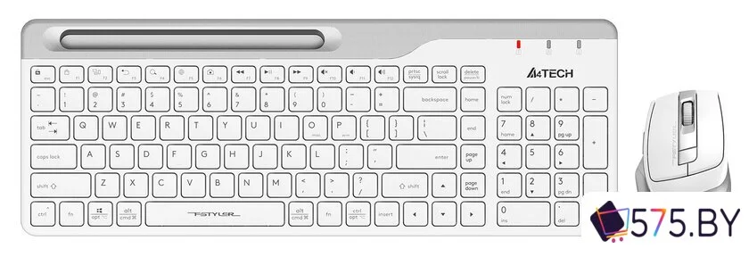 Офисный набор A4Tech Fstyler FB2535C (белый) в магазине 575.by