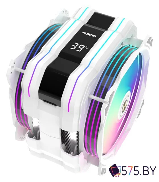 Кулер для процессора ALSEYE M120D W Plus (белый) в магазине 575.by