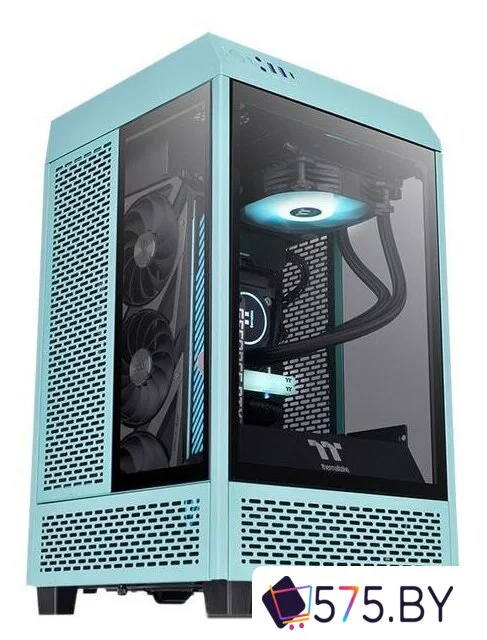 Корпус Thermaltake The Tower 100 Mini Turquoise CA-1R3-00SBWN-00 в магазине 575.by