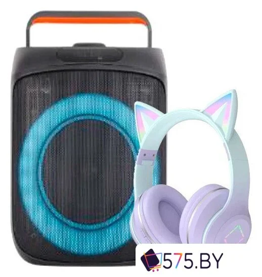 Беспроводная колонка Vol.Ki GD-0601 (с наушниками DR-57) в магазине 575.by