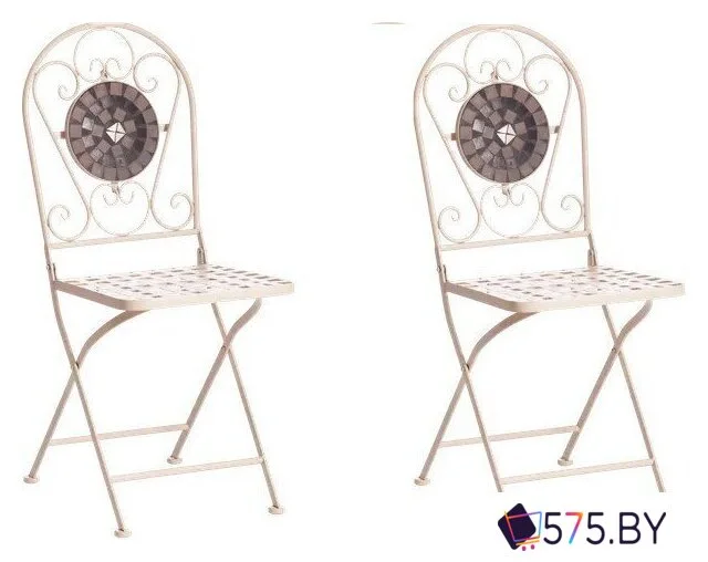 Стул TetChair Secret de Maison Vicenza (2 шт, белый/плитка калейдоскоп) в магазине 575.by