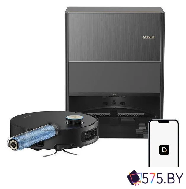Робот-пылесос Dreame Robot Vacuum Aqua10 Ultra Roller Complete Black RLH71DE-1 (евровилка, черный) в магазине 575.by