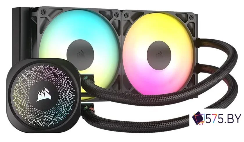 Система жидкостного охлаждения для процессора Corsair Nautilus 240 RS ARGB CW-9060092-WW в магазине 575.by