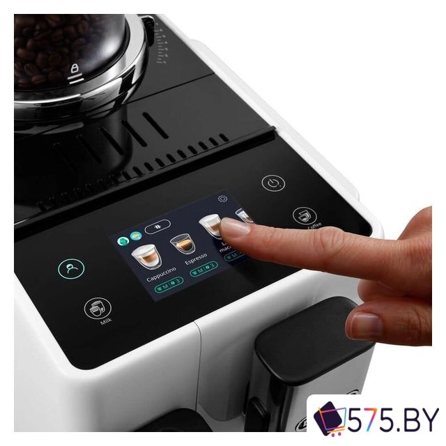 Кофемашина DeLonghi Rivelia EXAM440.55.W в магазине 575.by