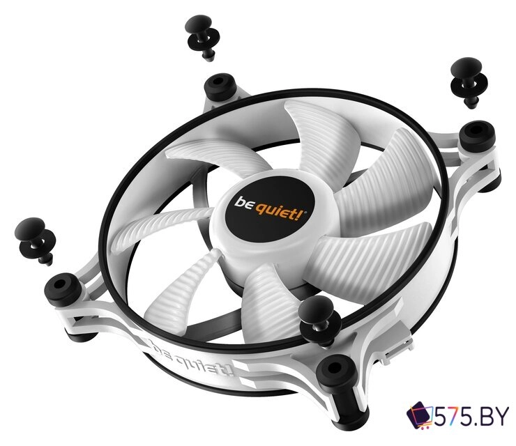 Вентилятор для корпуса be quiet! Shadow Wings 2 120mm White BL088 в магазине 575.by