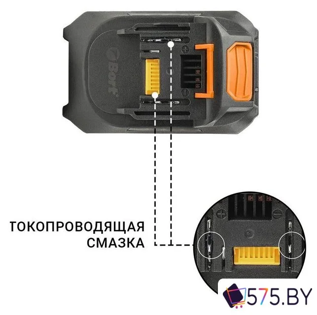 Аккумулятор для инструмента Bort BA-21Z 93415919 (18В/6 Ah) в магазине 575.by