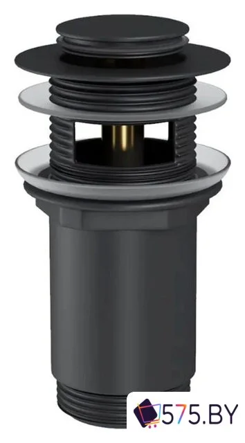 Умывальник Lauter 21499-31 + Cascade 21СК0655BS + сифон 21635B + дон.клапан 21190B (черный матовый) в магазине 575.by
