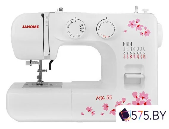 Электромеханическая швейная машина Janome MX 55 в магазине 575.by