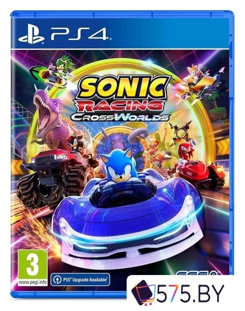 Игры для приставок PlayStation 4 Sonic Racing: CrossWorlds в магазине 575.by