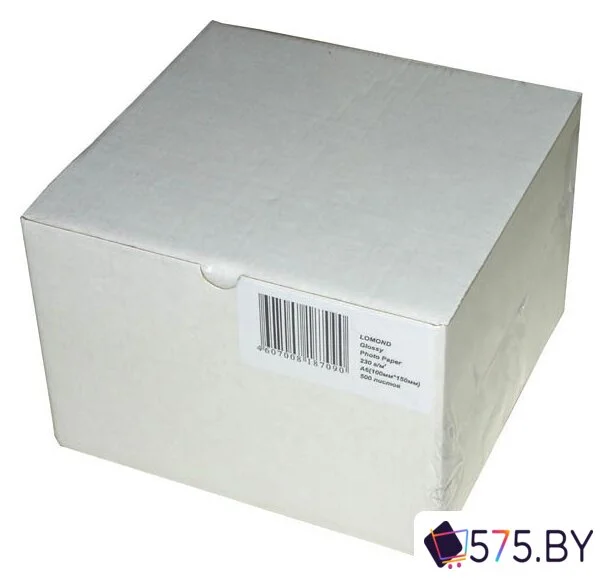 Фотобумага Lomond Атласная тепло-белая 10x15 270 г/кв.м. 500 листов (1106202) в магазине 575.by