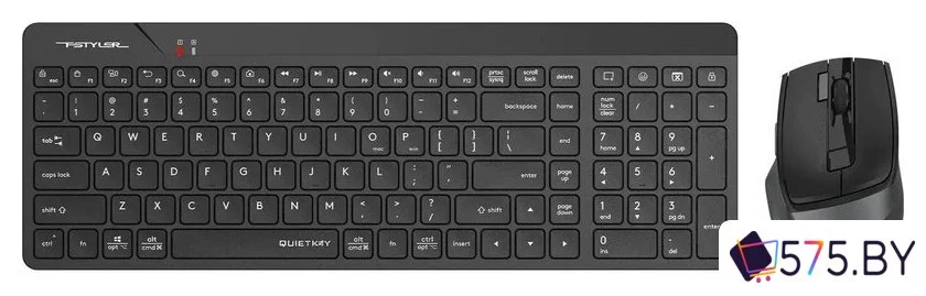 Офисный набор A4Tech Fstyler FG2400 Air2 (черный) в магазине 575.by