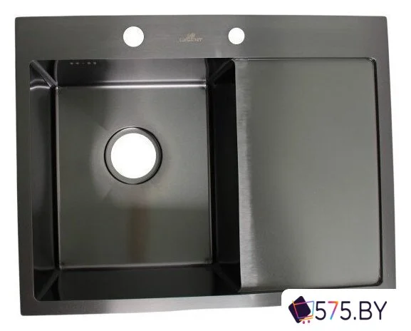 Кухонная мойка Wisent WS-36550B-L/GER013 (с сифоном, дозатором и коландером) в магазине 575.by