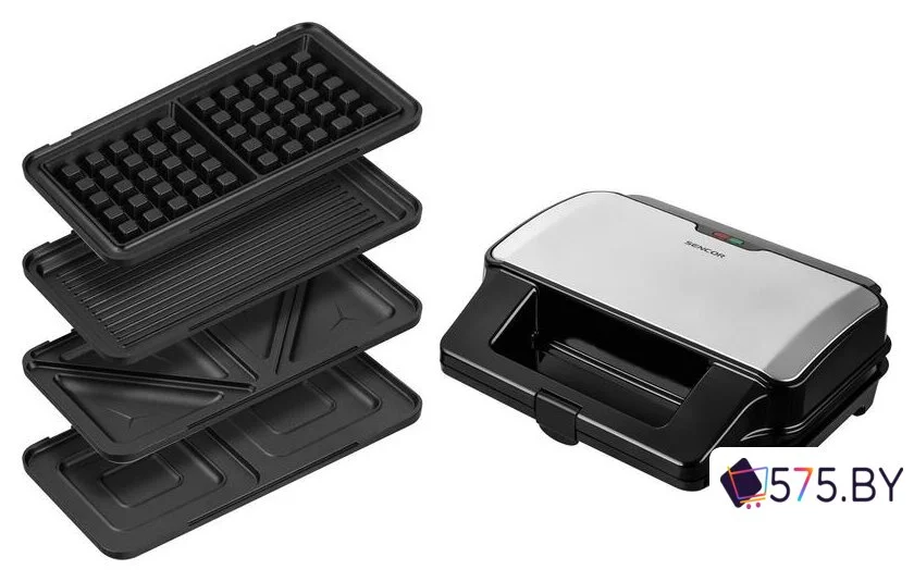 Многофункциональная сэндвичница Sencor SSM 9940SS в магазине 575.by