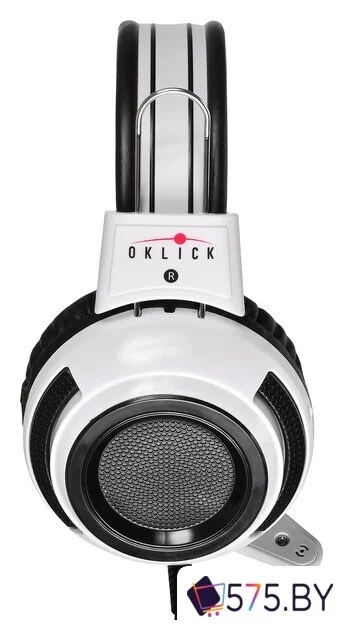 Наушники Оклик HS-G300 Armageddon (белый/черный) в магазине 575.by