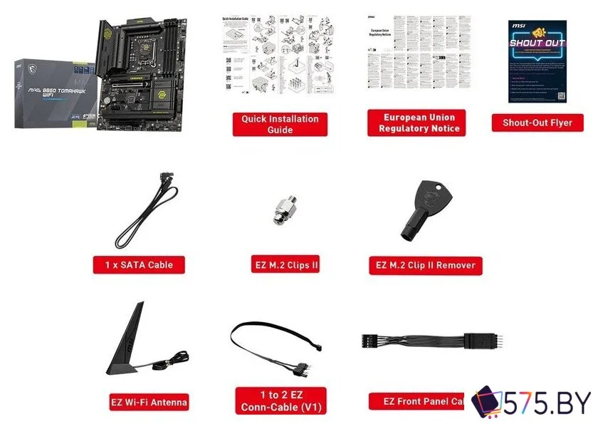 Материнская плата MSI MAG B860 Tomahawk WiFi в магазине 575.by