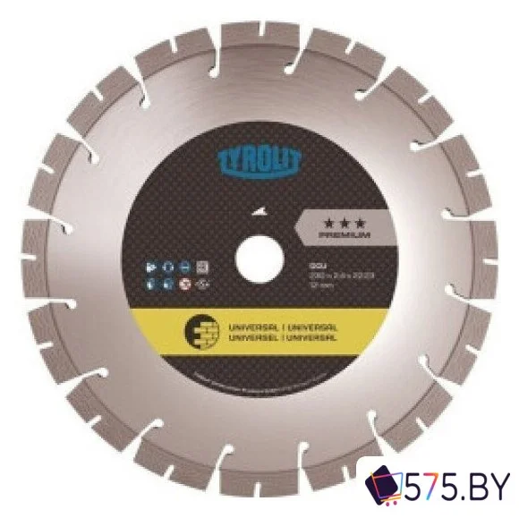 Отрезной диск алмазный  Tyrolit Basic DCU 125x2x22.23 34501338 в магазине 575.by