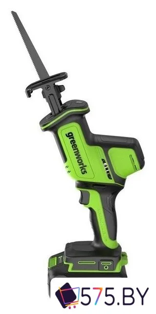 Сабельная пила Greenworks GPT-СRS-25 1200507CUB (с 1-им АКБ) в магазине 575.by