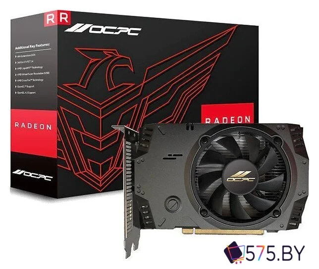 Видеокарта OCPC Radeon RX 550 SE 4GB GDDR5 OCVARX550G4SE в магазине 575.by