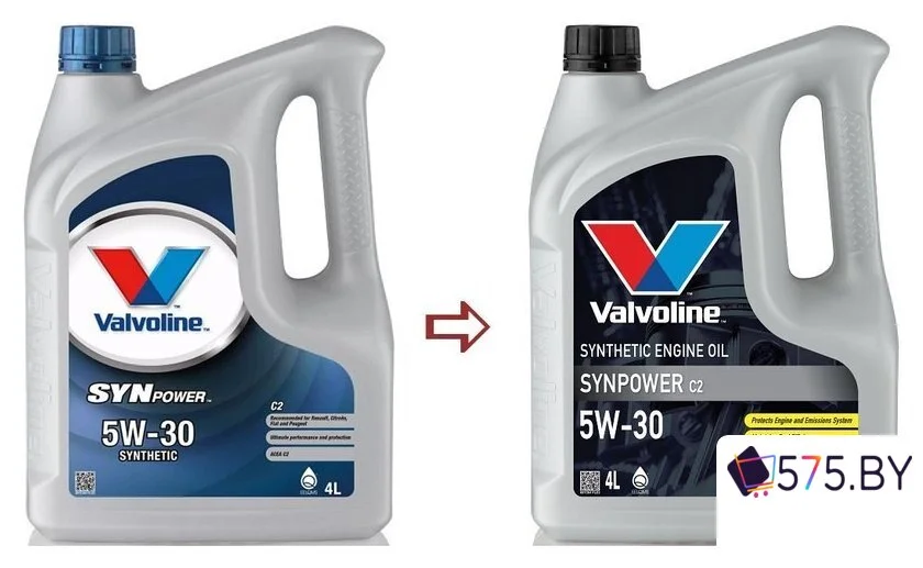 Моторное масло Valvoline Synpower MST C3 5W-40 5л в магазине 575.by