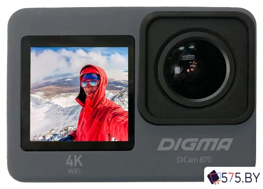 Экшен-камера Digma DiCam 870 в магазине 575.by