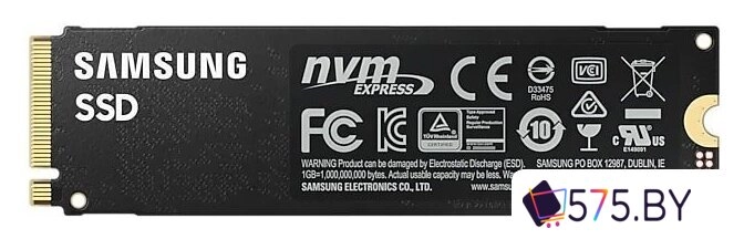 SSD Samsung 980 Pro 1TB MZ-V8P1T0BW в магазине 575.by