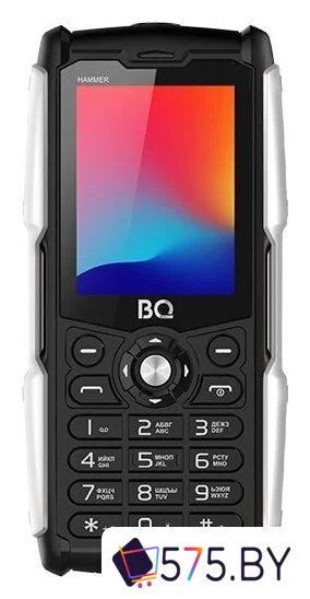 Кнопочный телефон BQ BQ-2449 Hammer (черный)