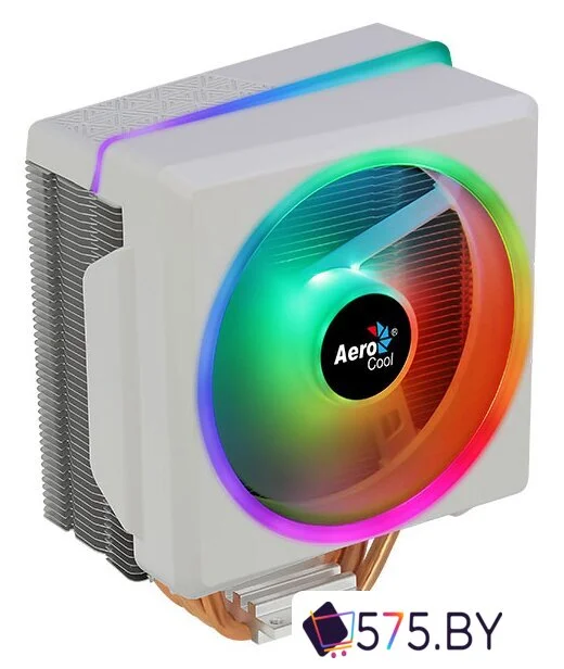 Кулер для процессора AeroCool Cylon 4F WH ARGB PWM 4P в магазине 575.by
