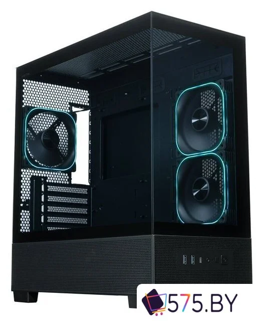Корпус XASTRA Q500M 3ARGB-FG-C10-UC (черный) в магазине 575.by