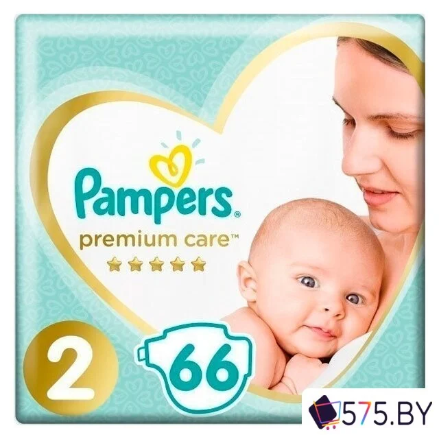 Подгузники Pampers Premium Care 2 (66 шт) в магазине 575.by